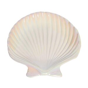beachcombers scallop shell dish, 7.2-inch length