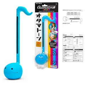 Otamatone Japanese Electronic Musical Instrument Portable Music Synthesizer from Japan by Maywa Denki Studio Best-Selling, Award Winning, Educational Fun Cool Gift for Children, Teens & Adults - Blue