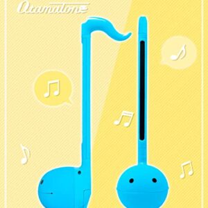 Otamatone Japanese Electronic Musical Instrument Portable Music Synthesizer from Japan by Maywa Denki Studio Best-Selling, Award Winning, Educational Fun Cool Gift for Children, Teens & Adults - Blue