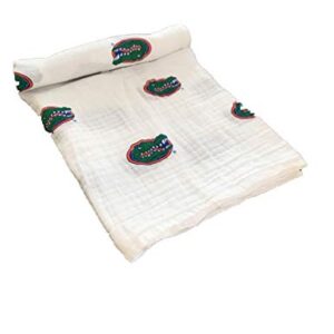 Three Little Anchors The University of Florida Muslin Swaddle Blanket 47x47in