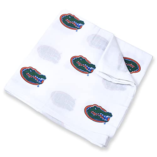 Three Little Anchors The University of Florida Muslin Swaddle Blanket 47x47in