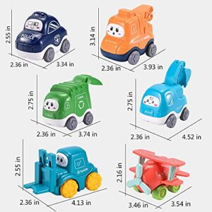 ALASOU Baby Truck Car Toy and Playmat Storage Bag(6 Sets)|Baby Toys 12-18 Months|Infant Toys for 1 2 3 Year Old boy Girl|1st Birthday Gifts for Toddler Toys Age 1-2