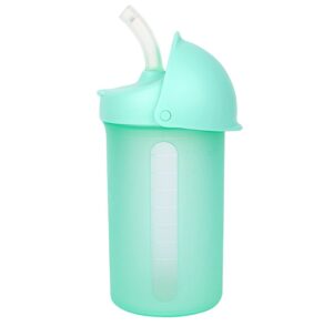 boon swig toddler silicone straw cup, 9 ounces