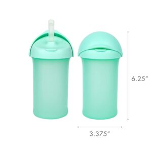 Boon Swig Toddler Silicone Straw Cup, 9 Ounces