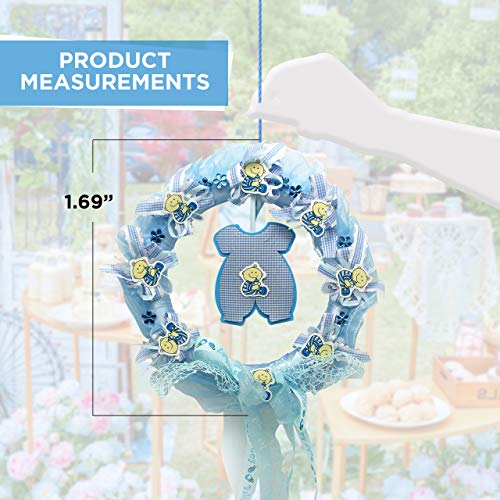 Your Favorite Moments Hanging Decoration: Blue Baby Boy Hanging Decor for Baby Shower, Gender Reveal, Birthdays