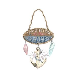 beachcombers b23352 decorative hanging ornament (sweet nautical charms, 5-inch height)