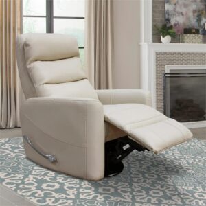 Parker Living Hercules - Oyster Manual Swivel Glider Recliner