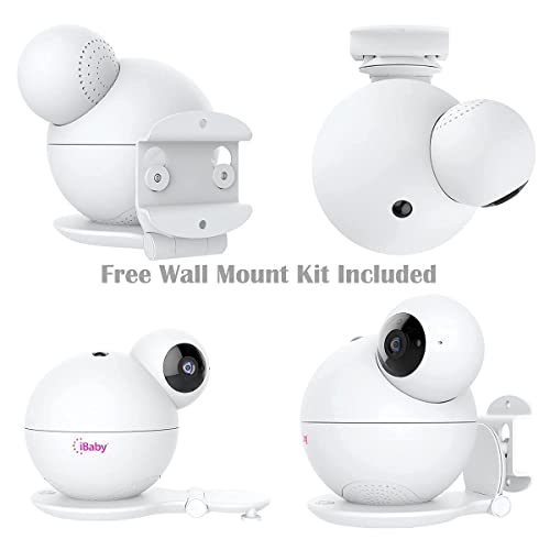 iBaby M8 2K Smart Baby Monitor, 355° Pan 110° Tilt and 2-Way Talk, Video Baby Monitor with Crying and Motion Alerts, Moonlight Projector, Temperature/Humidity Alerts, for iOS/Android