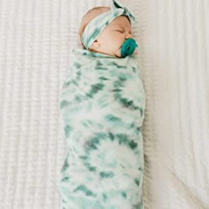 Copper Pearl Large Premium Knit Baby Swaddle Receiving Blanket Bahama