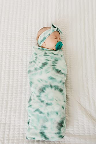 Copper Pearl Large Premium Knit Baby Swaddle Receiving Blanket Bahama