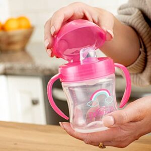 Dr. Brown's Transition Sippy Cup with Soft Spout - Pink - 6oz - 6m+