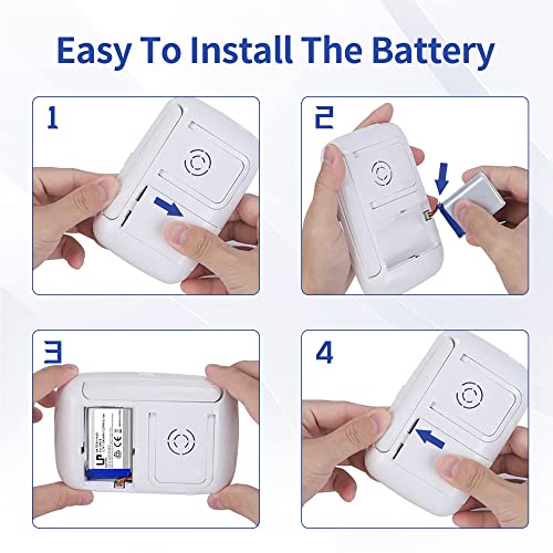 LP Replacement Battery for Infant Optics DXR-8 Baby Monitor Unit, 1-Pack 3.7V 1500mAh Lithium Ion Rechargeable Battery