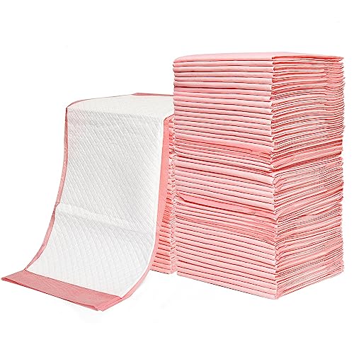 Rocinha Disposable Changing Pads for Baby Disposable Underpads Waterproof Diaper Changing Pad Breathable Underpads Bed Table Protector Mat Changing Pad Liner, 24 Inches x 17 Inches