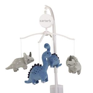 carter's dino adventure gray and blue musical mobile