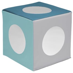 ecr4kids softzone mirror cube - contemporary