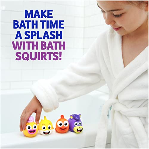Baby Shark's Big Show! Bath Toy Bundle - 15 Pieces - Kids Bath Toys