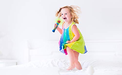 Cocomelon Toy Microphone for Kids, Musical Toy for Toddlers with Built-in Cocomelon Songs, Kids Microphone Designed For Fans of Cocomelon Toys and Gifts