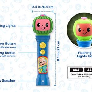 Cocomelon Toy Microphone for Kids, Musical Toy for Toddlers with Built-in Cocomelon Songs, Kids Microphone Designed For Fans of Cocomelon Toys and Gifts