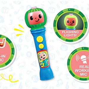 Cocomelon Toy Microphone for Kids, Musical Toy for Toddlers with Built-in Cocomelon Songs, Kids Microphone Designed For Fans of Cocomelon Toys and Gifts