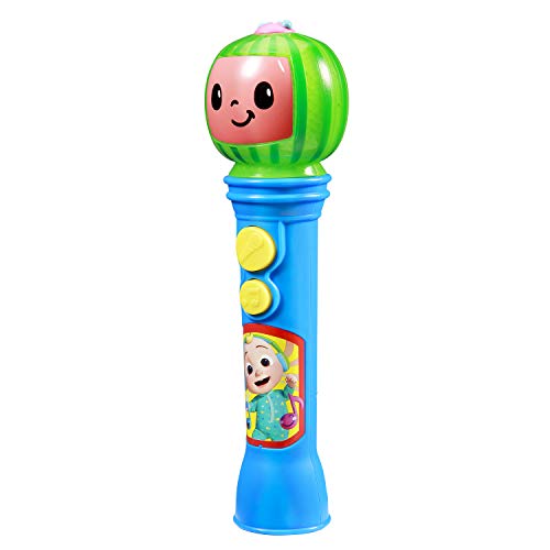 Cocomelon Toy Microphone for Kids, Musical Toy for Toddlers with Built-in Cocomelon Songs, Kids Microphone Designed For Fans of Cocomelon Toys and Gifts