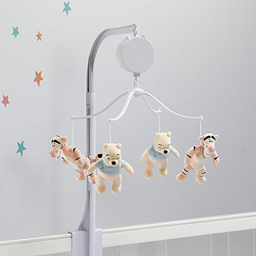 Lambs & Ivy Disney Baby Winnie The Pooh Hugs Musical Baby Crib Mobile Soother