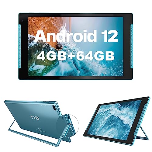 TJD 10.1 inch Tablet,Android Tablets,2GB RAM 32GB ROM, Quad Core Processor, HD IPS Screen, 2.0MP Front+5.0MP Rear Camera,Google Tablet, Wi-Fi, Bluetooth, MT-1011QU, Blue