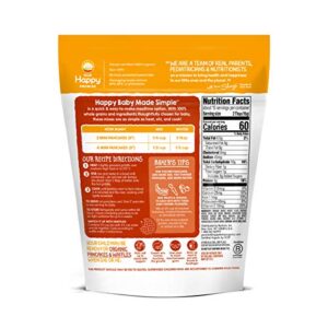 Happy Baby Organics Pancake & Waffle Mix, 8 Ounce Pouch (Pack of 1)