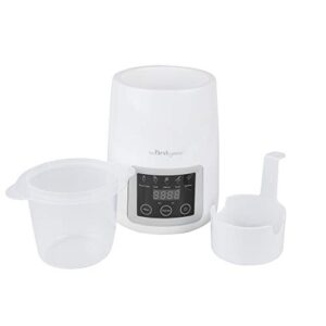 The First Years Gentle Warmth Digital Bottle Warmer for Breast Milk Formula Baby Food, White , 3 Piece Set(Pack of 1)