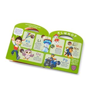 Melissa & Doug PAW Patrol Children's Book - Poke-A-Dot: Alphabet Adventure - PAW Patrol Activity Book, PAW Patrol Books For Preschoolers, ABC Books For Toddlers Ages 1+