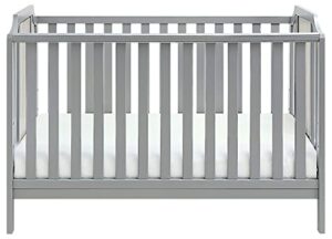 suite bebe brees convertible island crib in gray and vintage birch, 53.5x37.5x30.5 inch (pack of 1)