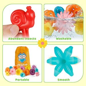 STEM Toddler Toys for Age 3 4 5 6 Year Old Girls - Flower Garden Building Toys for Preschool Educational Activity, Birthday Gifts and Stacking Learning Playset, Floral Gardening Pretend kit (150pcs)