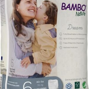 Bambo Nature Premium Training Pants (SIZES 4 TO 6 AVAILABLE), Size 6, 19 Count