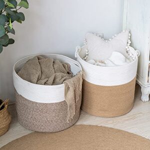 goodpick baby laundry basket toy storage basket (set of 2)