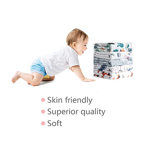 Hofasiii Unisex Boy Girl Lightweight Comfortable Super Soft Plush Minky Baby Blanket in 30’’x40’’ ,Newborn Receiving Baby Cat Blankets with Dotted Backing