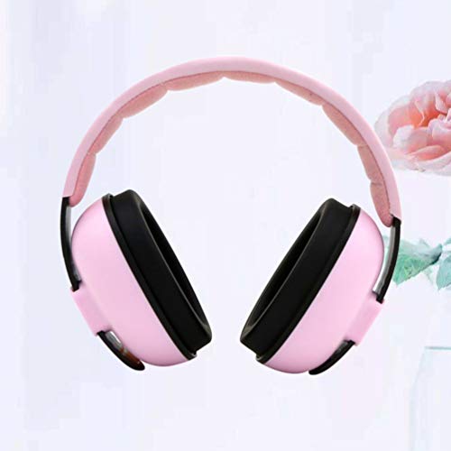 MILISTEN Baby Ear Protection Newborn Noise Reduction Earmuffs Noise Cancelling HeadPhones for Toddlers Children Kids Sleeping Hearing Damage Pink