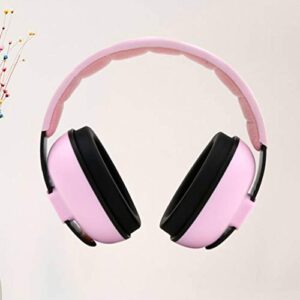 MILISTEN Baby Ear Protection Newborn Noise Reduction Earmuffs Noise Cancelling HeadPhones for Toddlers Children Kids Sleeping Hearing Damage Pink