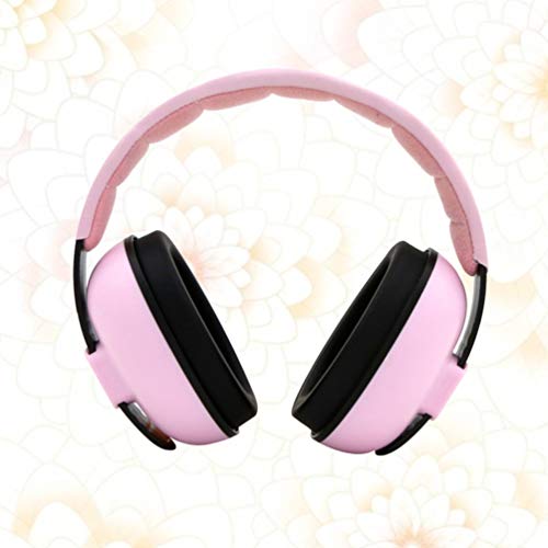 MILISTEN Baby Ear Protection Newborn Noise Reduction Earmuffs Noise Cancelling HeadPhones for Toddlers Children Kids Sleeping Hearing Damage Pink