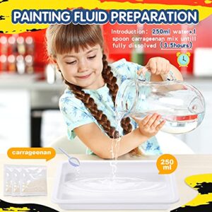 Water Marbling Paint for Kids - Arts and Crafts for Girls & Boys Crafts Kits Ideal Gifts for Kids Age 3-5 4-8 8-12