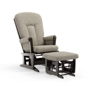 dutailier rose 2732 glider chair with ottoman