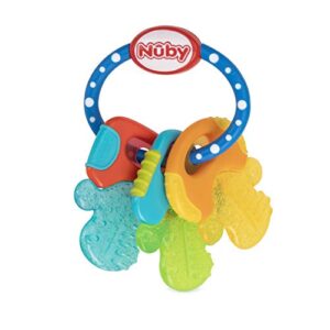 Nuby Ice Gel Teether Keys, 1 Pack Multicolor