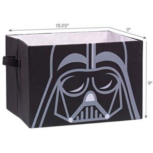 Lambs & Ivy Star Wars Darth Vader Foldable/Collapsible Storage Bin Organizer