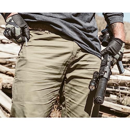 VIKTOS Men's Leo Duty Pants | Lightweight Water-Resistant Outdoor Tactical Pants with Multiple Pockets & Padded Waistband, Ranger, 34x32