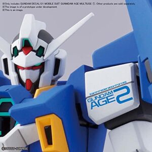 Bandai Hobby - GD-121 Gundam AGE MS Multi-Use 1, Bandai Spirits Hobby Decal (2587845)