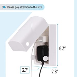 Bates - Baby Safety Outlet Cover Box, Outlet Covers Baby Proofing, Plug Covers for Electrical Outlets, Baby Proof Outlet Covers, Socket Covers for Outlets, Child Proof Outlet Cover, Outlet Box Cover