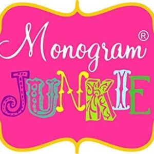 Monogram Junkie Personalized Baby Blanket for Girls with Name | Floral Custom Baby Blanket | Baby Girl Name Blanket | 30x40