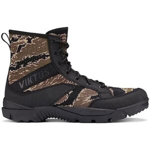 VIKTOS Men's Johnny Combat Jungle Rugged Durable Breathable Reinforced Toe Vented Tactical Camo Boots, 10