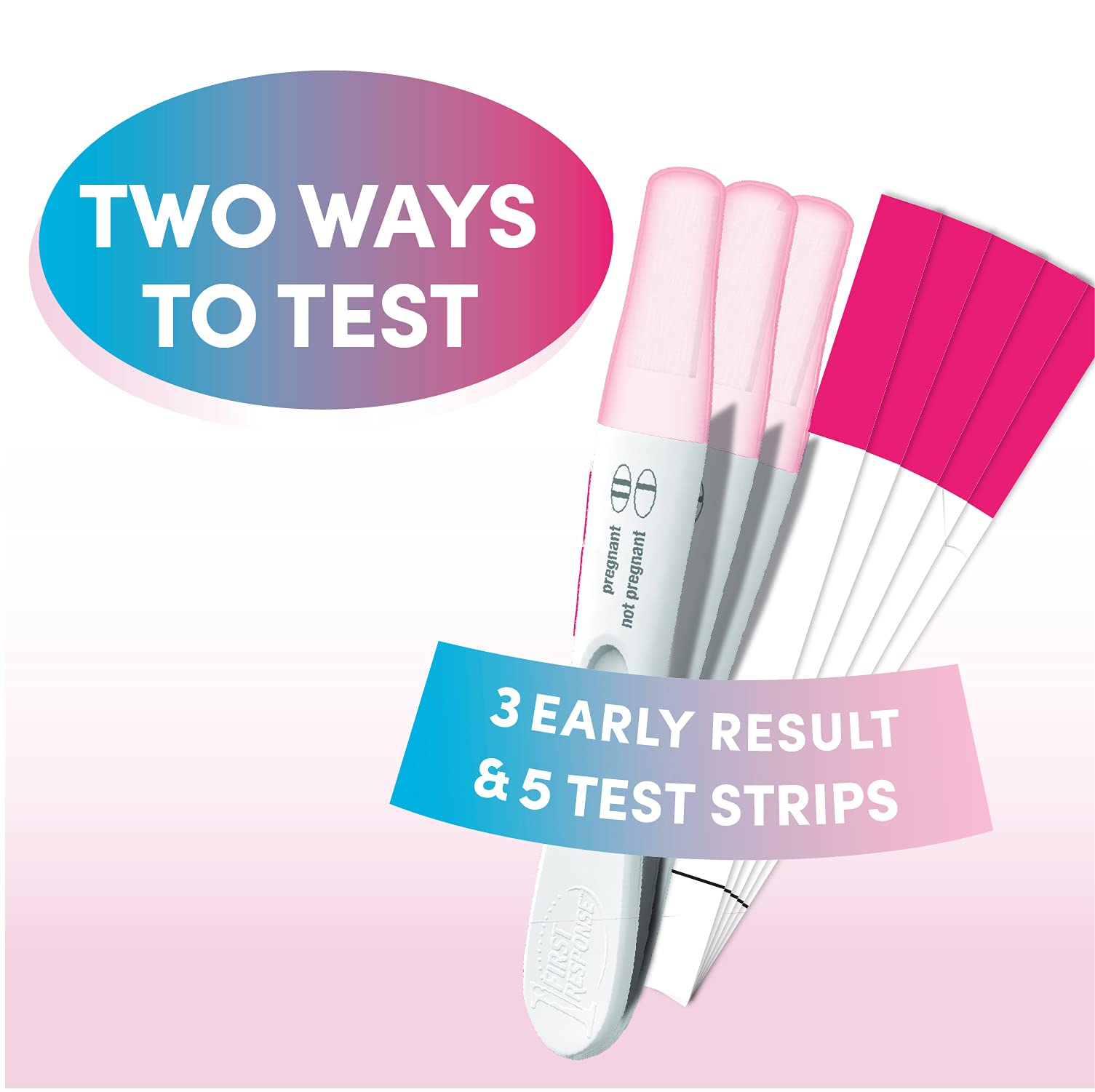 FIRST RESPONSE Comfort Check Pregnancy Test, 8 Count