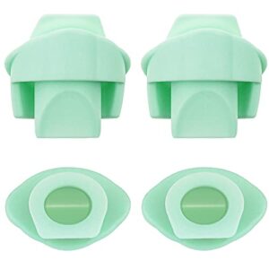 nenesupply 4pc duckbill valves compatible with wearable elvie breast pump and pump parts replacement parts. made by nenesupply. not original elvie valves. use with pump seals.