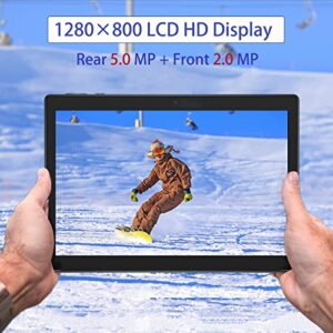 EEW Tablets 10 Inch Tablet Android 10.0, 32GB ROM Expandable to 128 GB, 1280x800 IPS HD Touchscreen, 5MP Dual Cameras, 6000mAh Battery, Support WiFi Bluetooth GPS (2023 Release)