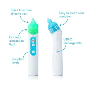 Frida Baby Electric NoseFrida | USB Rechargeable Nasal Aspirator with Different Levels of Suction by frida Baby